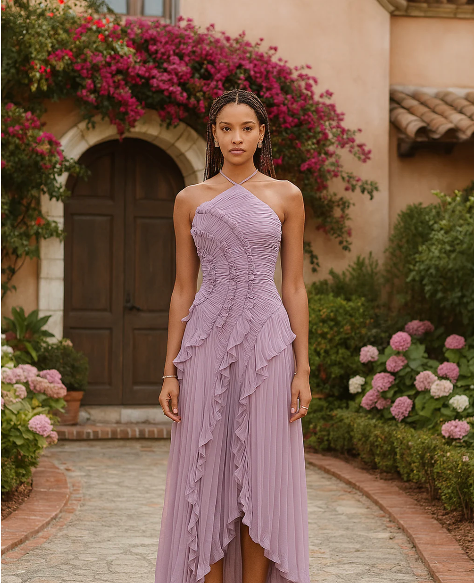 EMMELINE| ROBE VIOLETTE