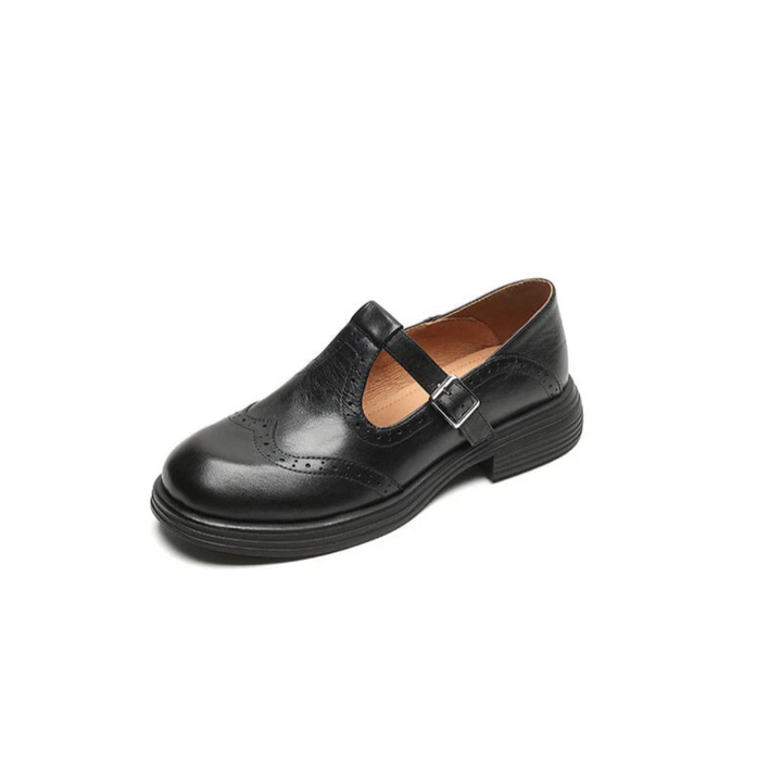 Elva|Élégantes Mary Janes en cuir