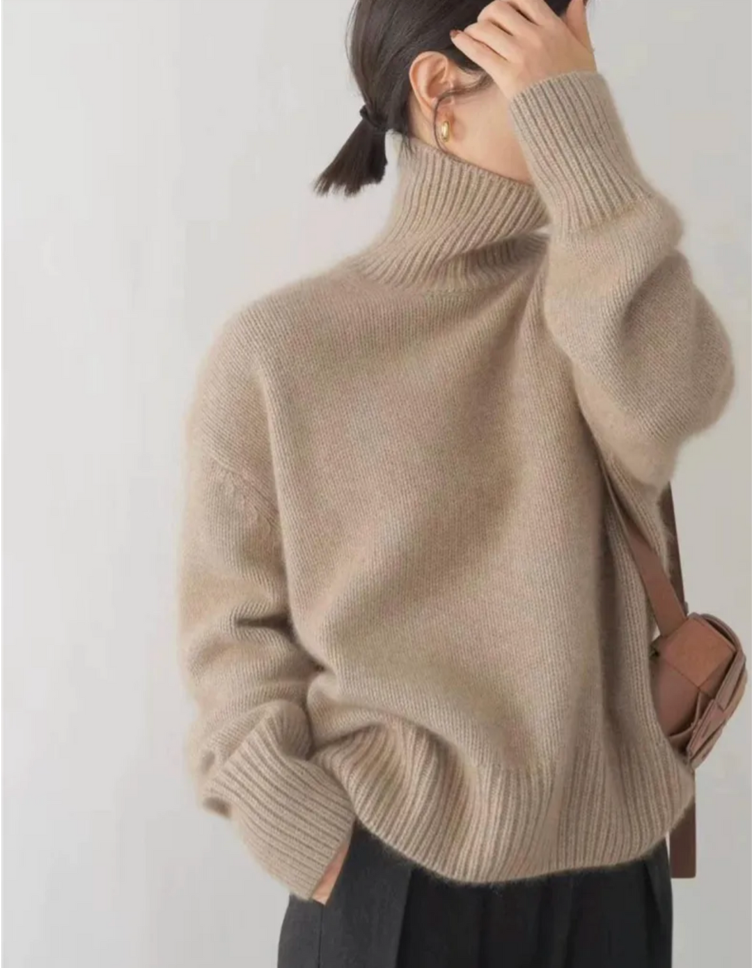 Isabella - Col haut en cachemire