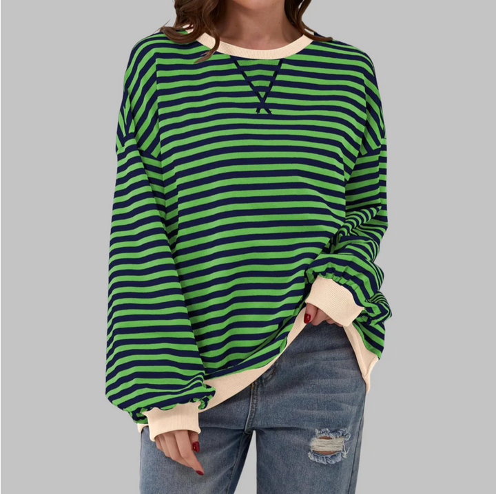 Malin | Pull rayé à la coupe décontractée