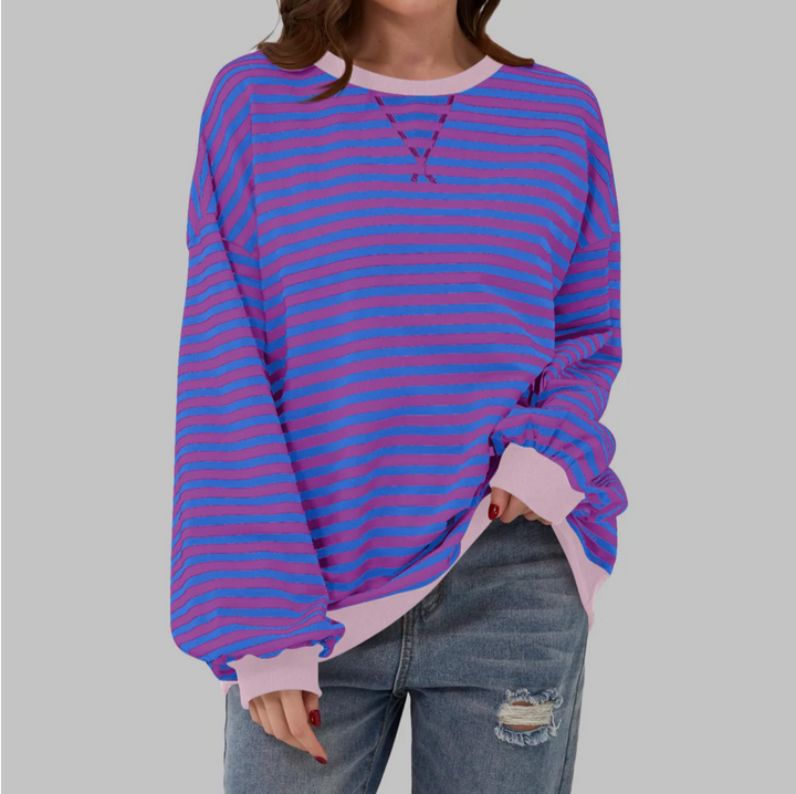 Malin | Pull rayé à la coupe décontractée